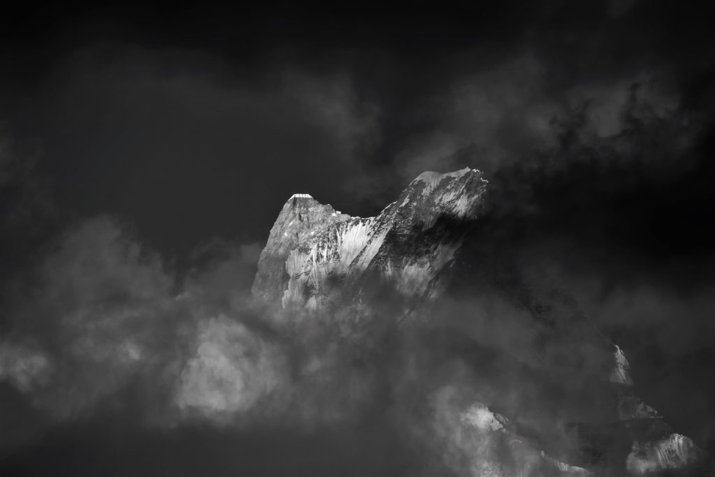 monochrome mountain
