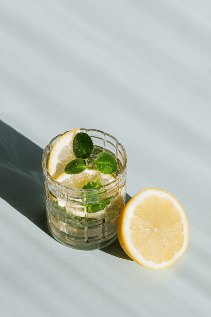 lemon water